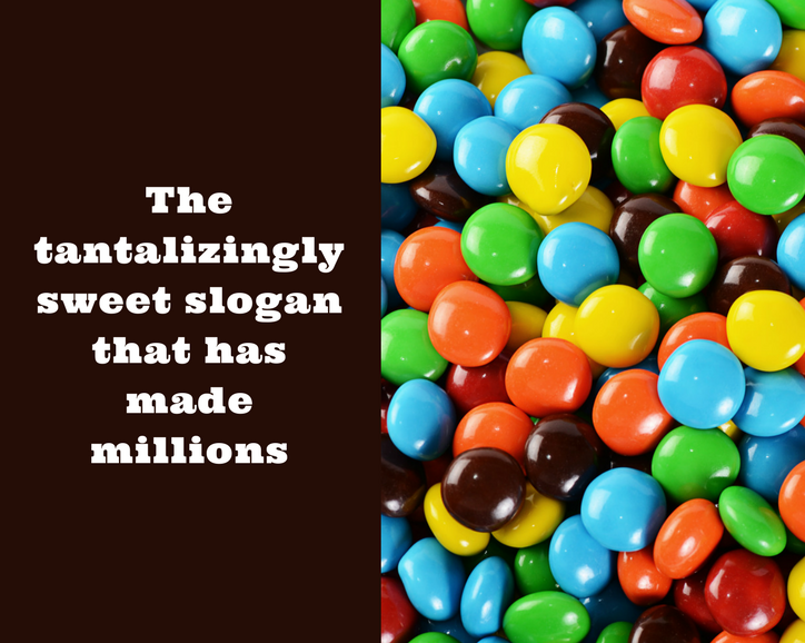 What's your best slogan for a single M&M? 😋 @mmschocolate