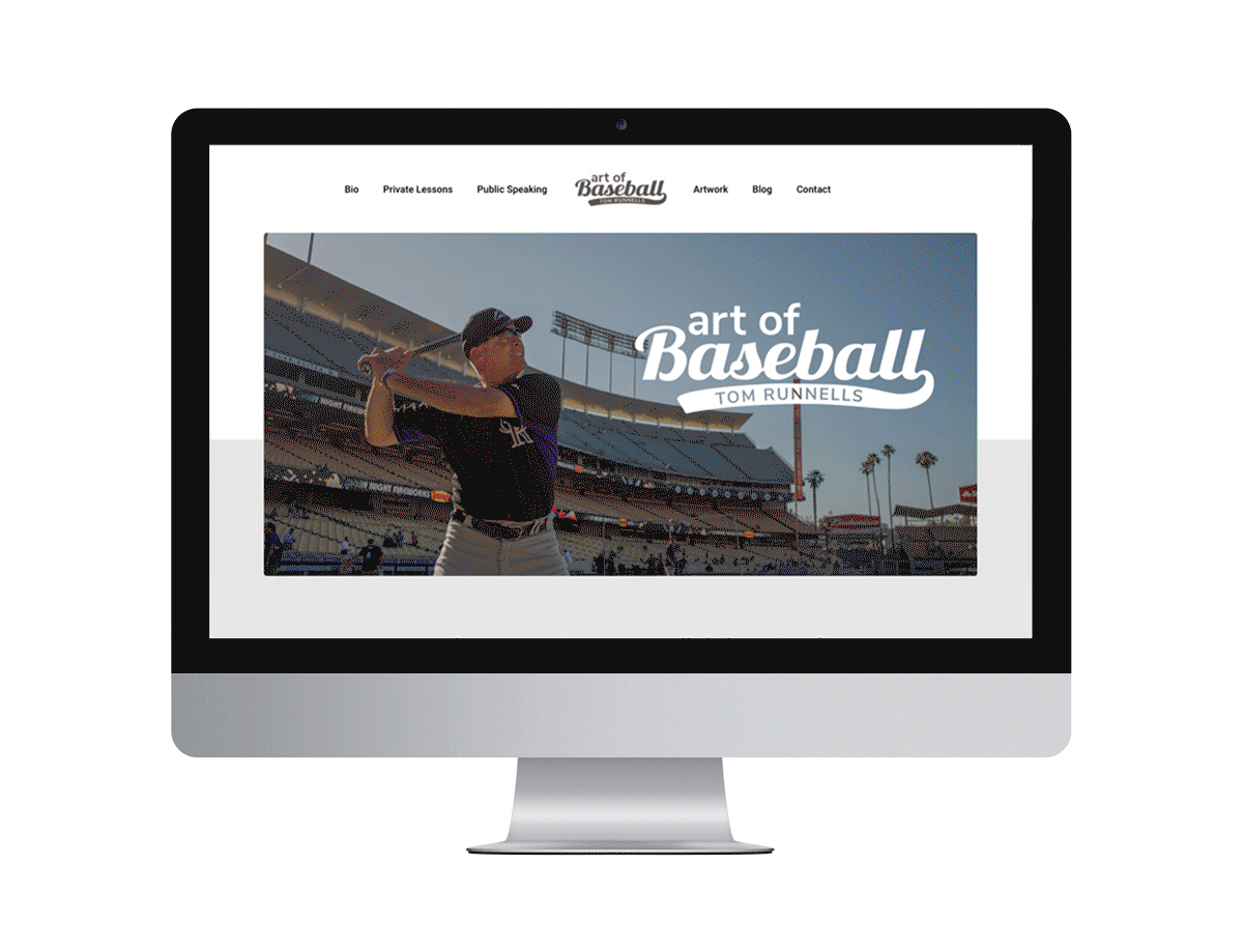 Art of Baseball - Website