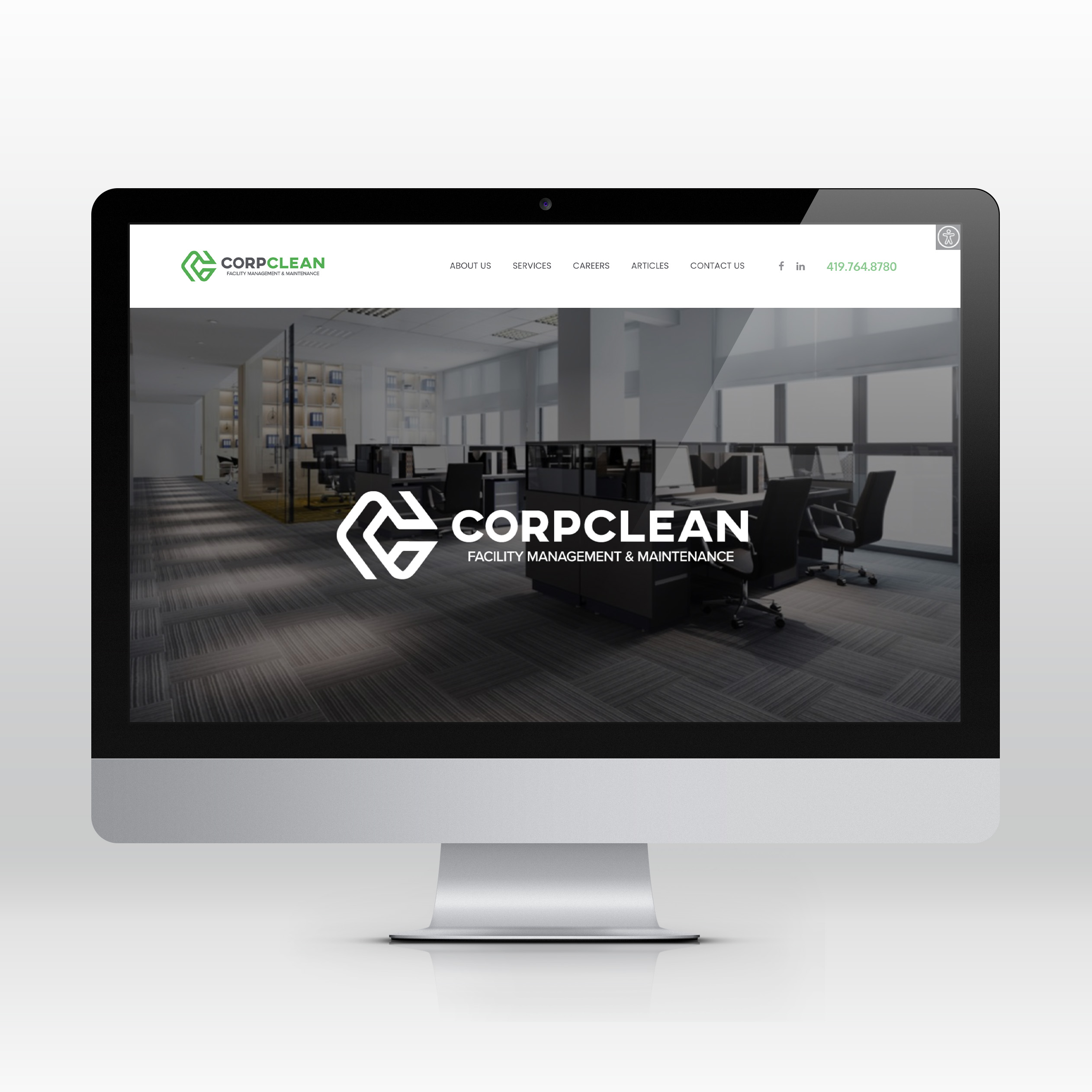 CorpClean Website