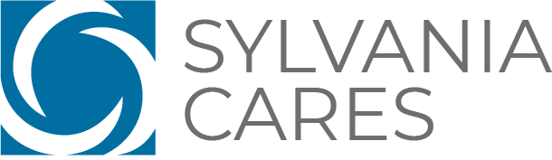 Sylvania Cares Mock Logo
