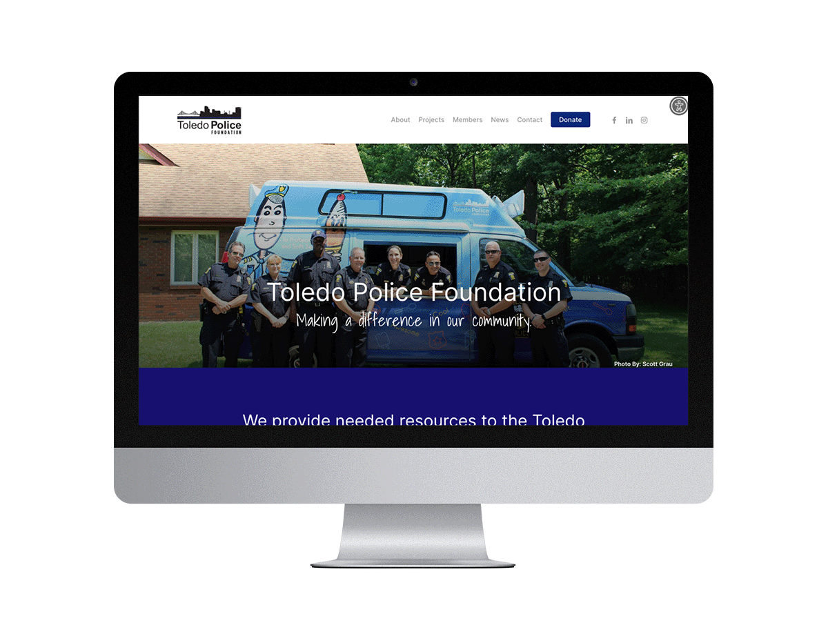 Toledo Police Foundation - Website